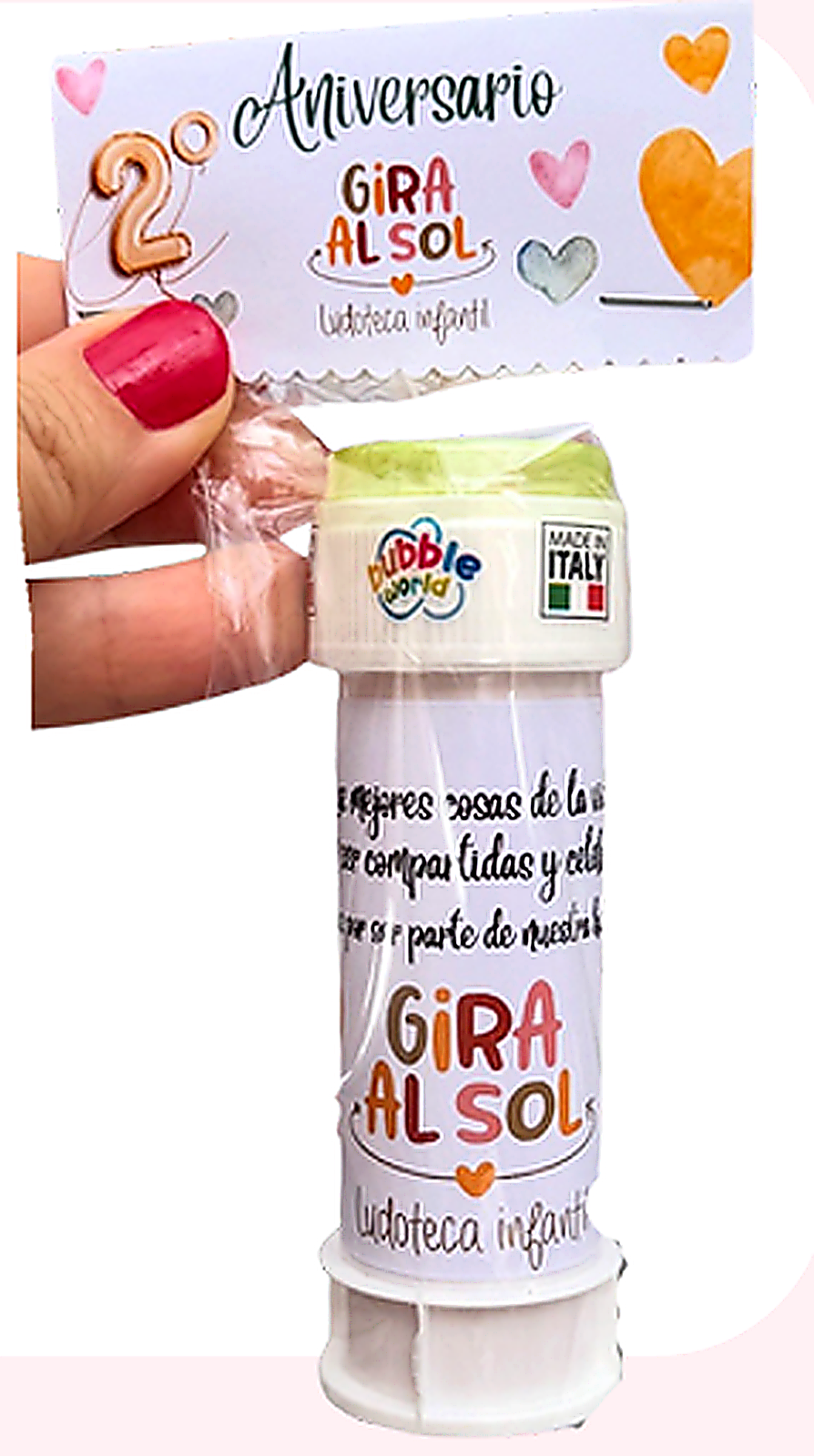 Pompero listo para regalar